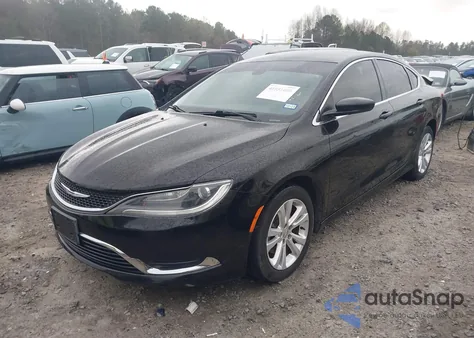 2015 Chrysler 200 Limited из США, поврежденный, VIN 1C3CCCAB3FN709964